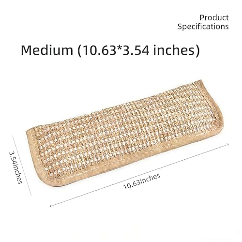 Sisal Catnip Pillow Toy Kickers, 2 Pack Interactive Nature Catnip Toys for Indoor Scratching, Chewing & Teething, Fun for Kittens and Adult Cats Anxiety Relief