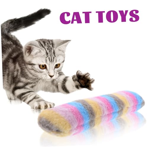 Catnip Plush Pillow Toy for Kittens Interactive Chew Toy for Indoor Cats for Exercise and Entertainment Soft Plush Design - size: 23.5x6x5cm