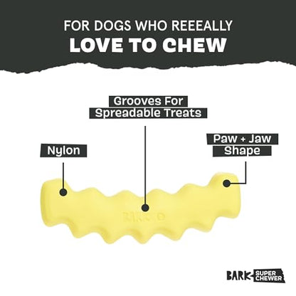 Barkbox Crinkle Fry Dog Toy for Large Dogs, Super Tough Nylon Construction for Aggressive Chewers and Designed for Durable Playtime - style: Crinkle Fry