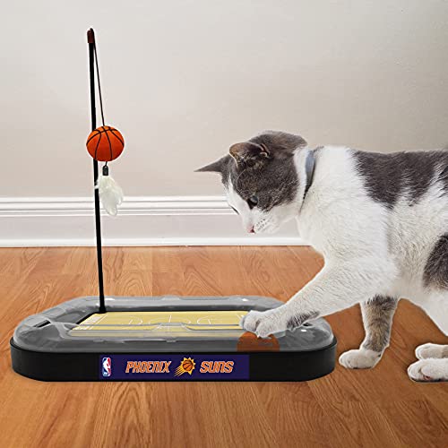 Pets First Phoenix Suns Basketball Cat Scratcher Toy 14 x 11 - color: Phoenix Suns