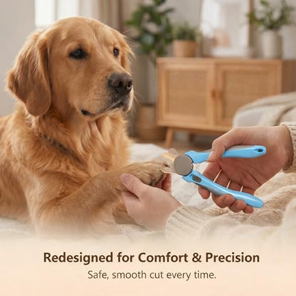 LED Dog Nail Clipper with Light & Trimmers & Protective Guard, Quick Sensor, Extra Sharp for Thick Nails, Suitable for Large & Small Dogs and Cats - size: Medium-Large With LED