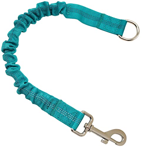 Bungee Dog Leash Extension, 18”Dog Shock Absorber Extender, Works with Any Leash for Walking, Jogging, Training, Playing (Blue) - color: Blue