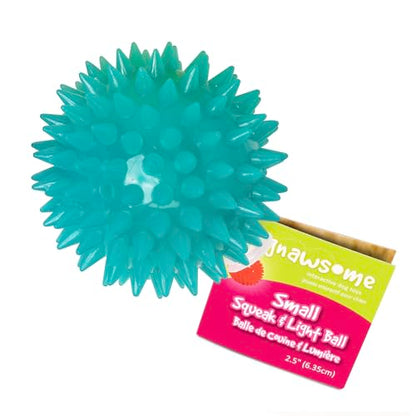Gnawsome Squeak and Light Football,Multicolor,2.5",10010, 1 Count