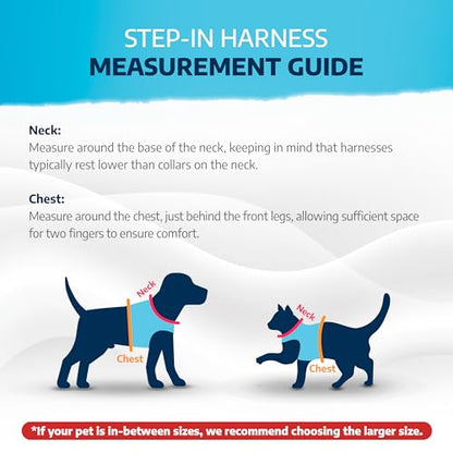 Filbert Dog Harness Large Sized Dog, Step-in Reflective Harness Large Sized Dogs, Mesh Vest, Adjustable, Soft, High Reflectivity, Breathable Fabric, Heavy Duty, Black - color: Black, size: L (Chest: 18.25 - 20.5")