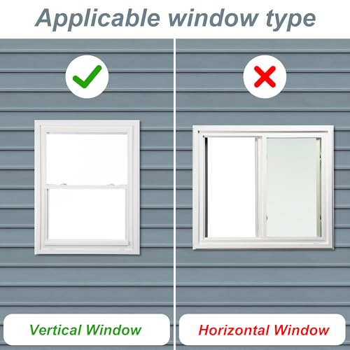 GDLF Cat Window Box, Universal Cat Window Perch Catio with Mosquito Proof, Fits Double Hung Windows 24" to 38.5" Wide, for Sunbathing, Napping & Outdoor Viewing (Min Height 20") - size: fits up to 20"