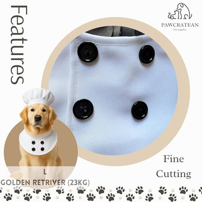 Pet Custom Dog Custom Cat Custom Hoodie, Sporty Look, Funny Gift, Halloween Holiday (Chef, Large) - color: Chef, size: Large