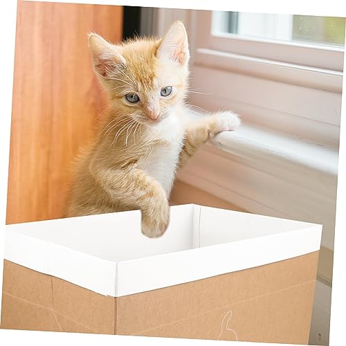Yardwe 1set Comfortable Multi-Function Cat House Breathable Cat Scratching Board Nest for Indoor Use Easy Assembly Pet Nest Detachable Design for Secure Resting Space