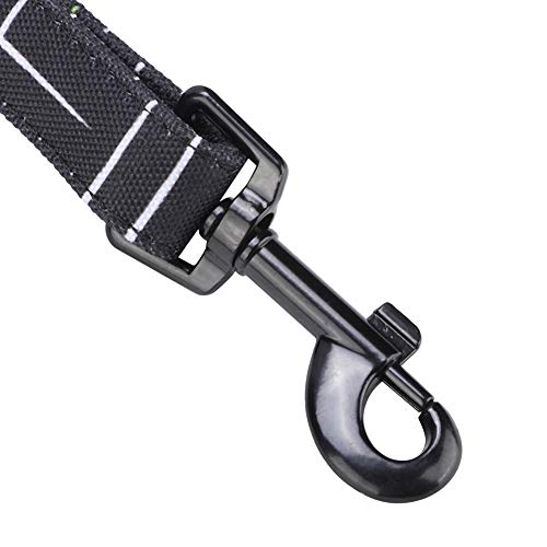 Reflective Dog Harness & Leash Set | Protective Pet Traction Suit for Night Visibility | Adjustable Dog Vest for Small/Medium/Large Breeds | Comfortable Neoprene Lining