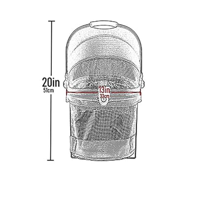 Pet Gear No-Zip View 360 Pet Carrier & Car Seat with Booster Seat Frame for Small Dogs & Cats, Mesh Ventilation, Push Button Entry, No Tools Required, Star Light - color: Star Light