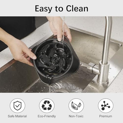 MateeyLife Slow Feeder Dog Bowls, Anti-Choking Puzzle Dog Food Bowls, Anti-Slip Interactive Feeding Slow Down Eating, Bloat Stop Maze Dishes for Medium Large Breeds Black - color: H-Black, size: Medium