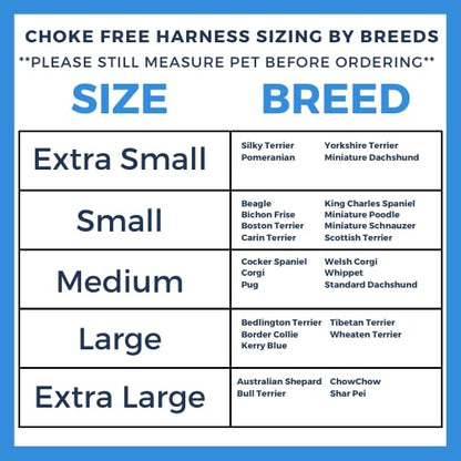 Velpro Mesh Pet Shoulder Harness Collar, 11"-12", Blue - color: Blue, size: Extra Small - 11"-12" Chest