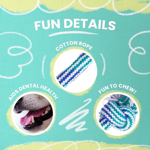 Snugarooz Lil Baby Rope Dog Toy – Durable and Compact Design - Perfect for Small Breeds and Tough Chewers - Ideal for Tugging and Chewing Fun - style: Lil Baby Rope