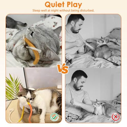 Cat Toys Silvervine Sticks - 8Pack Natural Silvervine Sticks for Cats, Cat Chew Toy for Teeth Cleaning, Interactive Kitten Chew Ropes to Redirect Chewing Habits, Kitty Chew Sticks - style: Cat Toys 8Pack