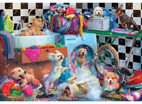 Anatolian Puzzle - Paws Gone Wild, 260 Piece Jigsaw Puzzle # 3347 - color: Paws Gone Wild