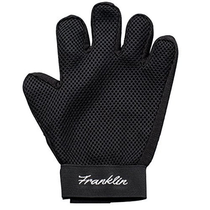 Franklin Pet Supply Co. SHED-MASTER - Pet Grooming Gloves - Gentle De-shedding Dog + Cat Hair remover - Long + Short Hair Remover - Great For Floors + Furniture