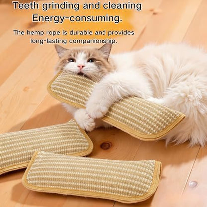 Catnip Kicker Pillow, Interactive Catnip Chew Toy, Soft Scratchable Material Feeds Your Cat’s Natural Instincts, Teeth Cleaning & Anxiety Relief (Chirping Bird Design) - color: Chirping bird design