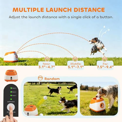 26-79 FT Distance Automatic Dog Ball Launcher