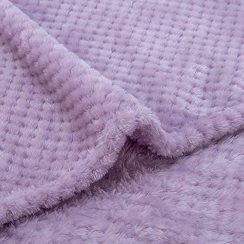 Iris Warm Soft Fuzzy Dog, Cat, Pet Blanket - Plush Fleece Throws for Bed, Couch, Sofa, Travel (S/24" x 32") - color: Iris, size: S/24" x 32"