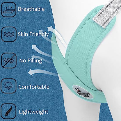Dog Harness Pet X Frame No Pull Step-in Harnesses with Leash Set, Adjustable Reflective Choke Free Puppy with Padded Vest for Small, Medium Dogs and Cats Walking Training - color: Green, size: Medium