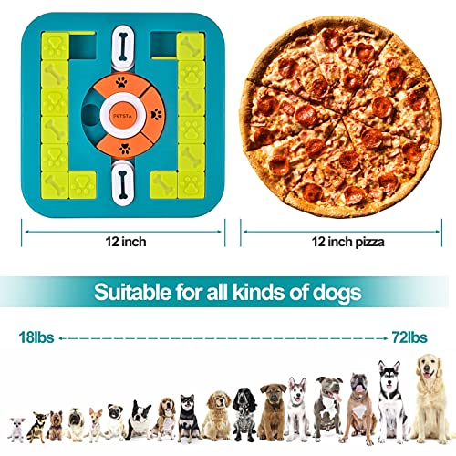 Dog Puzzle Toys, Treat Dispensing Dog Enrichment Toys for IQ Training and Brain Stimulation, Interactive Mentally Stimulating Toys as Gifts for Puppies, Cats, Dogs (M-Level 3) - color: M-Level 3