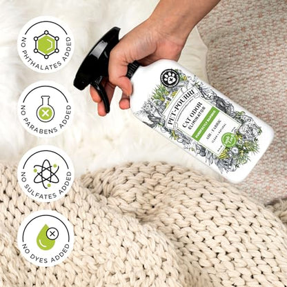 Pet-Pourri Smell Ya Litter Cat Litter Deodorizer Spray, Purrfectly Bamboo 3.4 Fl Oz, Up to 170 Uses, Pet Odor Remover with Essential Oils for Air, Carpet, Urine, Vet Recommended, Bergamot Bamboo Scent - size: 3.4 Fl Oz (Pack of 1)