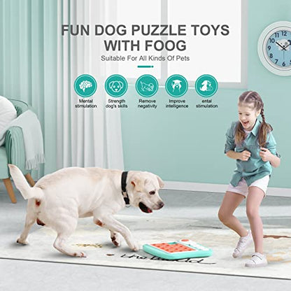 Dog Puzzle Toys, Treat Dispensing Dog Enrichment Toys for IQ Training and Brain Stimulation, Interactive Mentally Stimulating Toys as Gifts for Puppies, Cats, Dogs (L-Level 3) - color: L-Level 3