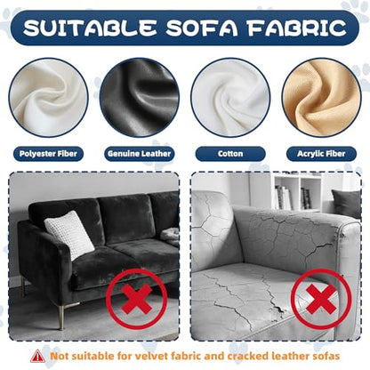 16PCS Large Anti Cat Scratch Furniture Protector for Sofa, Doors, Couch Corner Protectors from Cats Claws Scratching, Heavy Duty Anti-Claw Shield for Fabric Sofas