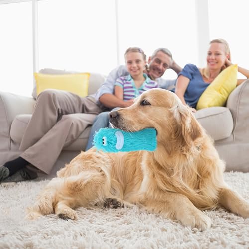 Abaodam Catnip Plush for Cats Interactive Chew Sturdy Blue Pillow for Indoor and Outdoor Cats Kitten Chewing and Playing Pet