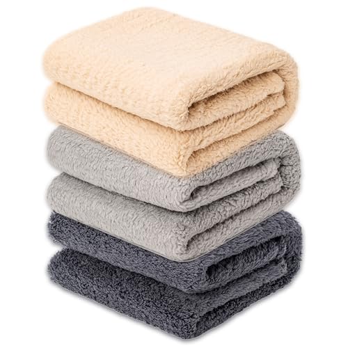 3 Blankets, Dog Cat Pet Blanket, Soft Warm Fleece, for Puppy, Small Dogs or Kitten, Cats, Plush Fuzzy Blanket for Bed, Sofa, Travel (32" x 24", 3/Pack, Beige+Light Gray+Dark Gray) - color: Beige+lightgray+darkgray, size: 32"L x 24"W , 3/Pack