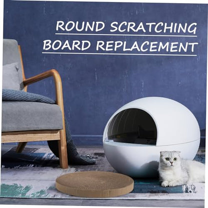 Generic Replacement Scratch Pad Round Refill Cat Cardboard Replacement for Floor Scratching Board