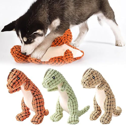 Puppy Chew Toys, Durable Fabric Funny Soft Dog Toys for Puppies,Interactive Heavy Duty Indestructible Interactive Dog Toy for Teething Small Medium Breeds Puppy Home Indoor Anxiety Relief Playing - color: Green