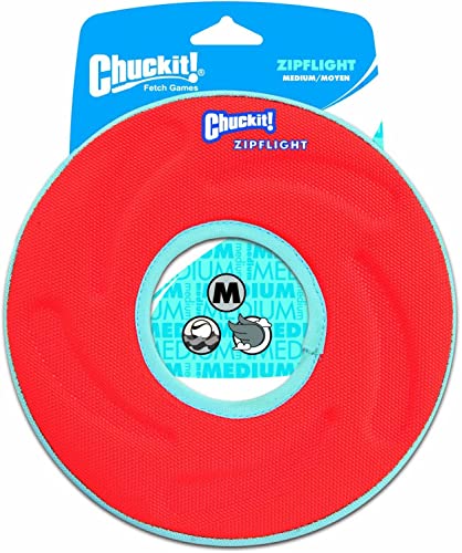 Chuckit Zipflight Amphibious Flying Ring - Assorted Medium - 8" Diameter (2 Pack)2