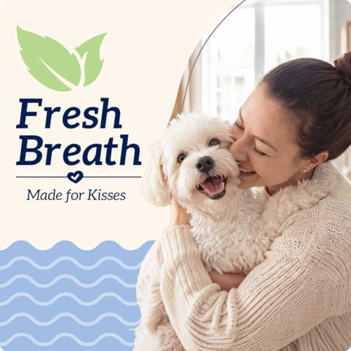 Groovies Gentle & Flexible Senior Dog Dental Chews, Contact-Cleaning Design Supporting Tartar Control & Fresh Breath, Oral Care Treats, USA Manufactured, Patented DentalFit Tech, XLarge Dogs, 4 Chews - size: Gravity Feed Box