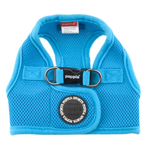 PUPPIA International Harness Soft B Vest, X-Small, Sky Blue - color: Sky Blue, size: X-Small