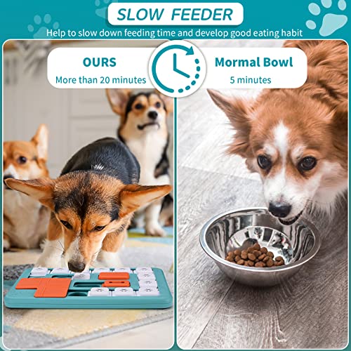 FOXMM Dog Puzzle Toys - Interactive IQ Training & Mental Stimulating Toys for Large, Medium & Small Dogs - style: S-Level 3