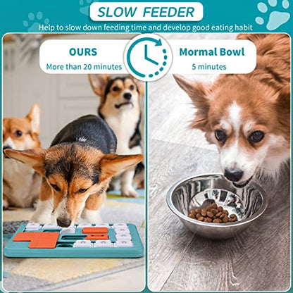 FOXMM Dog Puzzle Toys - Interactive IQ Training & Mental Stimulating Toys for Large, Medium & Small Dogs - style: S-Level 3