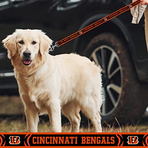 NFL Bengals Dog & Cat Collar - Shiny & Colorful Football Team Collar Licensed by The NFL - color: Cincinnati Bengals, size: Small