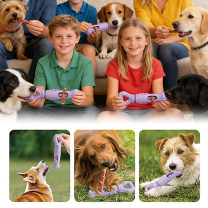 Dog Stick Holder - Anti Choking Device | Rotating Dog Food Stick Holder for Safe Feeding, Training, Entertainment, and Enrichment, for Indoor and Outdoor Use, Suitable Dogs