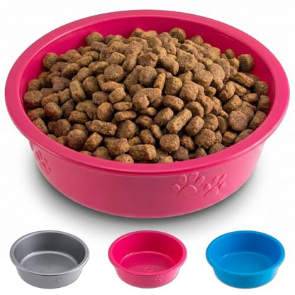 Loving Pets Dolce Luminoso Dog Bowl, Large, Pink - color: Pink, size: Large