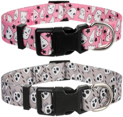 Cute Dog Collar, Halloween Dog Collar for Medium Dogs - color: Halloween-2, size: M