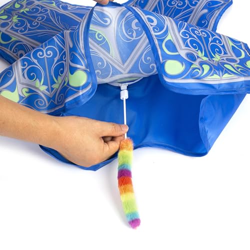 Interactive Cat Toys for Indoor Cats,Replacements(3 Plush Tail Wands)