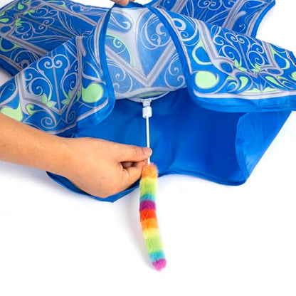 Interactive Cat Toys for Indoor Cats,Replacements(3 Plush Tail Wands)