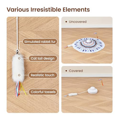 6 Pcs Attachment Refills for the Down Part of Potaroma Hide and Seek Cat Toy