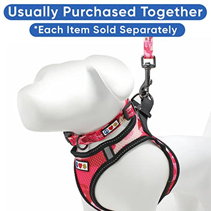 Pawtitas Dog Vest Harness Made with Breathable Air Mesh | All Weather Vest Harness for Extra Extra Small Puppies and Cats with Quick-Release Buckle - Extra Extra Small Pink Camo Mesh Dog Harness - color: Pink Camouflage, size: 2 Extra Small