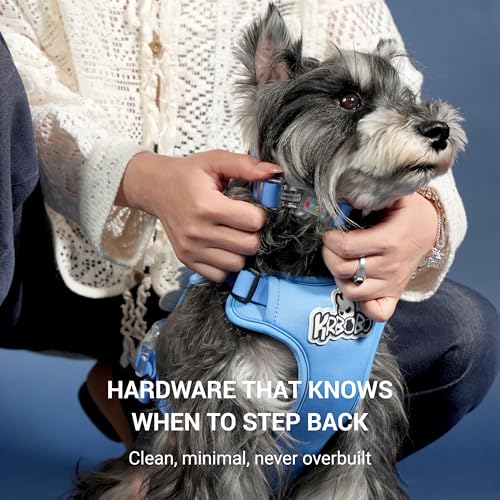 Waterproof Dog Collar, Stink Proof PVC Coated Collar with Lightweight Aluminum Hardware & Transparent Buckle, Heavy Duty for Small Medium Large Dogs, Blue, X-Large - color: Blue, size: XL