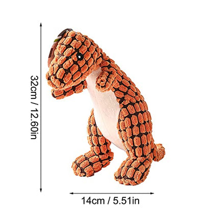Puppy Chew Toys, Durable Fabric Funny Soft Dog Toys for Puppies,Interactive Heavy Duty Indestructible Interactive Dog Toy for Teething Small Medium Breeds Puppy Home Indoor Anxiety Relief Playing - color: Brown