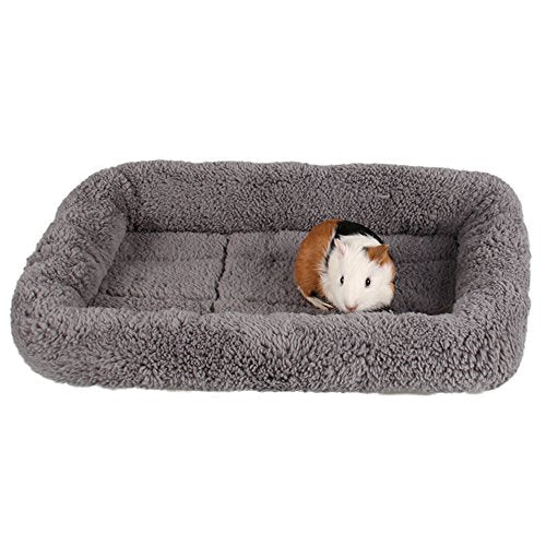 Cat Mat Bed 10" x 15" Pet Bed with Pillow Around for Puppy Kitten Curled Sleeping Beds for Carrier/Crate Small Dog Cushion, Anti Skid Bottom, Small - size: Small(Rectangular)