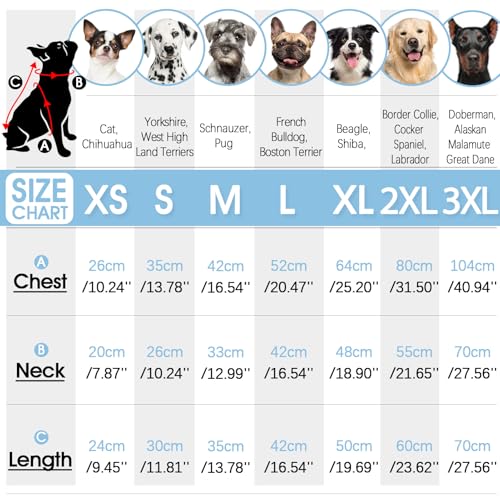 Winter Dog Coats for Large Dogs, Turtleneck Winter Jacket, Windproof Fleece Snowsuit, Reflective Cold Weather Clothes with D Ring and Adjustable Buckles, Large Dog Vest- L Blue - color: Blue, size: Large