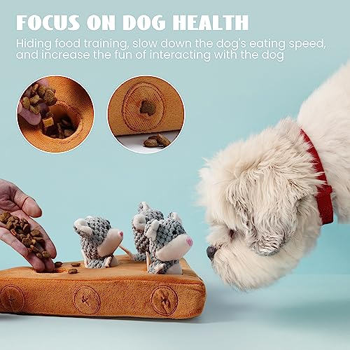 Nocciola Hide & Seek Interactive Dog Toys - Squeaky Toys for Small to Medium Dogs, Keeps Them Busy, Reduces Boredom - style: 4 Packs Squeaky Toys