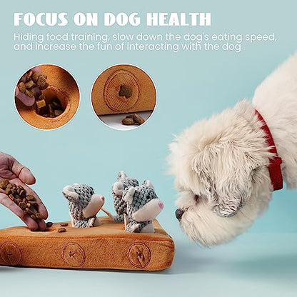 Nocciola Hide & Seek Interactive Dog Toys - Squeaky Toys for Small to Medium Dogs, Keeps Them Busy, Reduces Boredom - style: 4 Packs Squeaky Toys